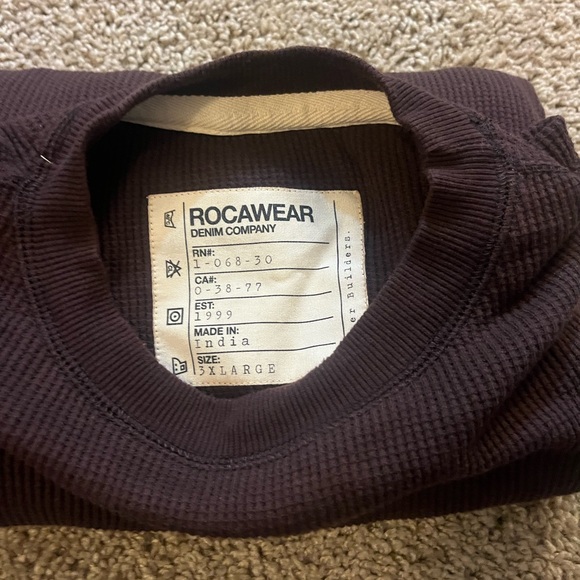 Rocawear Men's Sweater - Dark Brown - Picture 1 of 4